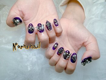 ハロウィンネイル