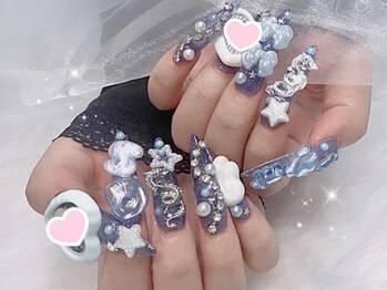 リリ 西荻窪駅前店(Lili)/ゴテゴテ推しネイル