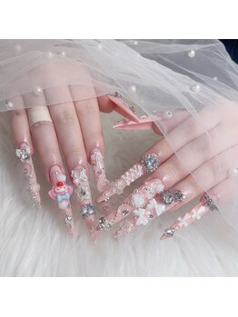 ソラビューティースパ オオサカ(SORA BEAUTY SPA OSAKA)の写真/【心斎橋/なんば】当店では、スカルプと同じ強度の長さだしを提供!自爪が弱い方もお任せください◎