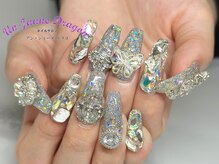 アン ジョーヌドラゴ/【ロングネイル】シルバーネイル