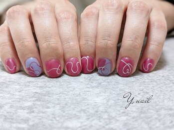 ワイネイル(Y.nail)/ラインアートネイル