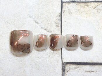 アルセア 上野御徒町店(Alcea)/オーロラネイル インク フット