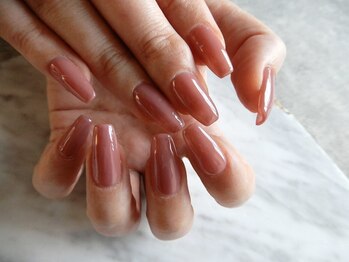 サロンドルア 亀有(Salon de Lua)/シンプルワンカラーネイル
