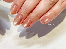 ネイルサロン イントゥ(into_)/ぷるマグ　ブラウン06 &nbsp;ベージュ