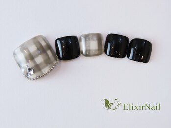 エリクサーネイル 五反田(Elixir Nail)/フットやり放題／クーポン使用