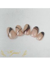 ケージュール(Kjour)/チョコレートラインネイル