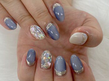 ディーネイル 池袋(D-nail)/【山崎】夏デザコン6番