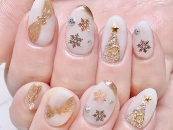 ネイルサロン アテナ(Athena)の写真/【表参道で納得の技術・デザインを求める方は当店へ】さりげない推し活/球団/メンバーカラー/イニシャルも!