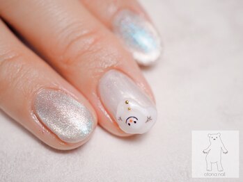 溶けだるまネイル Pg オトナネイル Otona Nail のフォトギャラリー ホットペッパービューティー