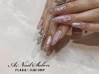 エーネイルサロン プラーカ本店(A-Nail Salon)/ツイード