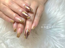 ミラーニュアンスネイル