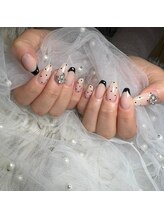 ビューティーエース リネイル(BeautyA×Re:NaiL)/ドット×フレンチ