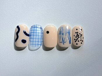 ネイルサロン スラッシュ(SLASH)/【吉崎】　定額design￥8250