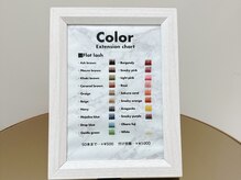 バラーダ バイ ジェニック(Ballada by GENIC)/豊富なカラーエクステ色見本♪