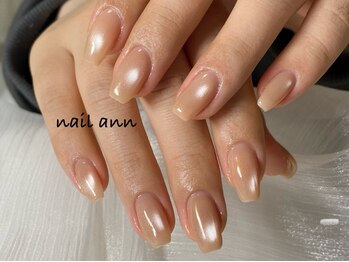 ネイルアン(Nail Ann)の写真/【21時迄営業】仕事終わりも◎シンプル派さんも大満足な最旬デザインが豊富★300種類以上のカラーをご用意!