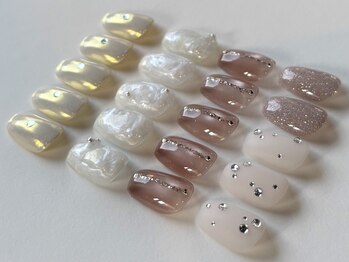 リッシュ(RICHE)の写真/こなれ感★短い爪でも可愛い大人モードネイル/ニュアンスネイル/インクネイルなどファッションに合わせて♪