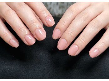 アモールビューティー 新宿店(Amor Beauty)/春ワンカラー ピンクネイル