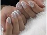 【こなれ感max】アクセ要らずの輝き★ミラーネイル【SNS映え】