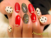 ドリームシャイニー 西葛西店(Dream Shiny)/アニマル柄ネイル