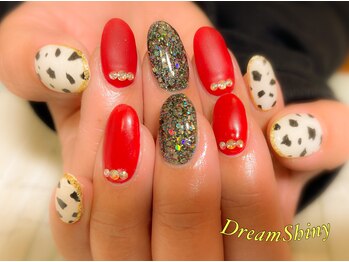 ドリームシャイニー 西葛西店(Dream Shiny)/アニマル柄ネイル