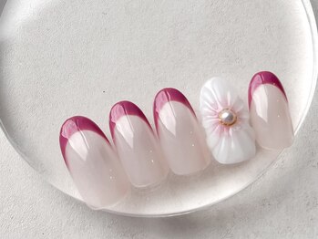 ワンアンドオンリー(One&Only)/ぷっくりフラワーネイル