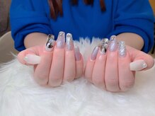 ルビーネイル 太閤通駅店(RUBY NAIL)/フリーデザイン　ジェルスカルプ