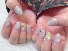 QBネイル 多摩センター店(QB Nail)/マグネット+３Dパーツ　￥10,600