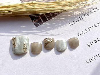 オル('olu)/11月フットネイル定額【Nuance】