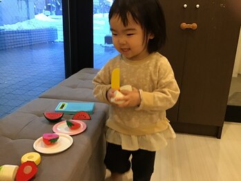 札幌産後骨盤矯正 マタニティ整体 アレイズ/お子様の様子♪