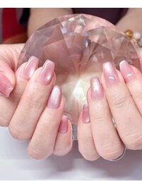 大人気シルキーマグネットネイル