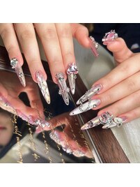 ピンククリスタルスティレット