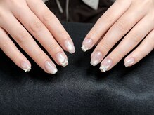 アモールビューティー 新宿店(Amor Beauty)/持ち込みマグネットリボンネイル