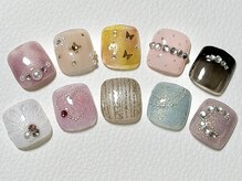 リノリコネイル 中村橋店(Rino Riko nail)の雰囲気（フットネイル/選べる親指1本アート）
