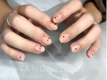 アンドネイル ビューティー(AND nail,beauty)/秋ネイル/ワンカラー/藤沢