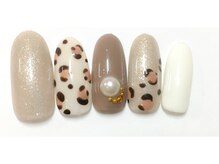 ネイルサロン ロピ(nailsalon Lopi)/ヒョウ柄ネイル