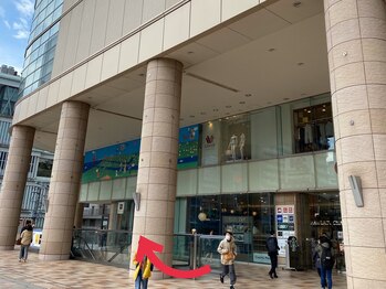 ベルフィーヌ 北千住店(BELFINE)/道案内1