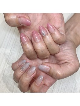 #37 グラデーション×ラメ￥6050