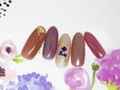 押し花ネイル