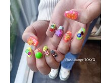 プルースラウンジ トウキョウ(Plus Lounge TOKYO)/パーツ盛り★カラフルポップ♪