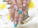 夏の海ネイル