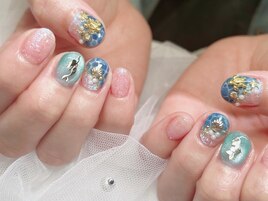 人魚姫★夏ネイル★海