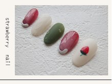 プレンティー 北千住西口店(plenty)/ストロベリーネイル