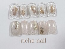 リッシュネイル 新百合ヶ丘店(riche nail)/シンプルアートコース