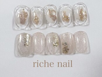 リッシュネイル 新百合ヶ丘店(riche nail)/シンプルアートコース