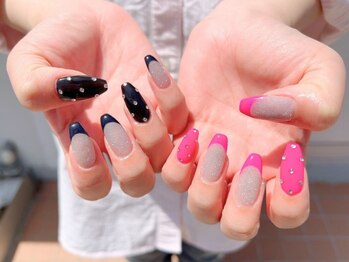 ナナイロ(nanairo)の写真/付け替えオフ無料＆通いやすいお値段♪丁寧な施術で仕上がり満足度も◎【ワンカラーorラメグラ4800円～】