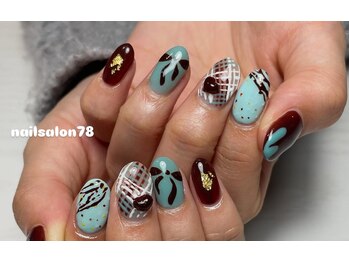 ナナハチ(78)/チョコミントネイル