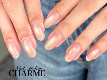 シャーム(CHARME)の写真/【初回来店時オフ無料★4週間以内のご来店で付替オフ無料】完全マンツーマンの隠れ家salon♪
