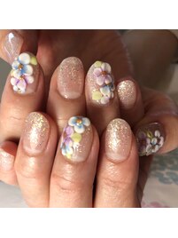 アジサイネイル♪