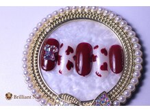 ブリリアント/バレンタインネイル♪