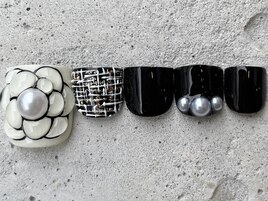 ぷっくりフラワーFOOT ¥12000